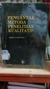 Image of Pengantar Metoda Penelitian Kualitatif